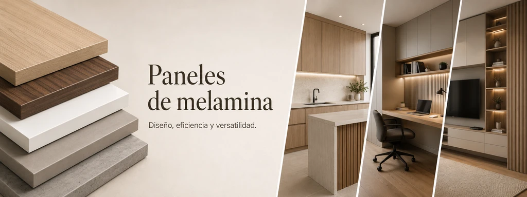 Paneles de melamina